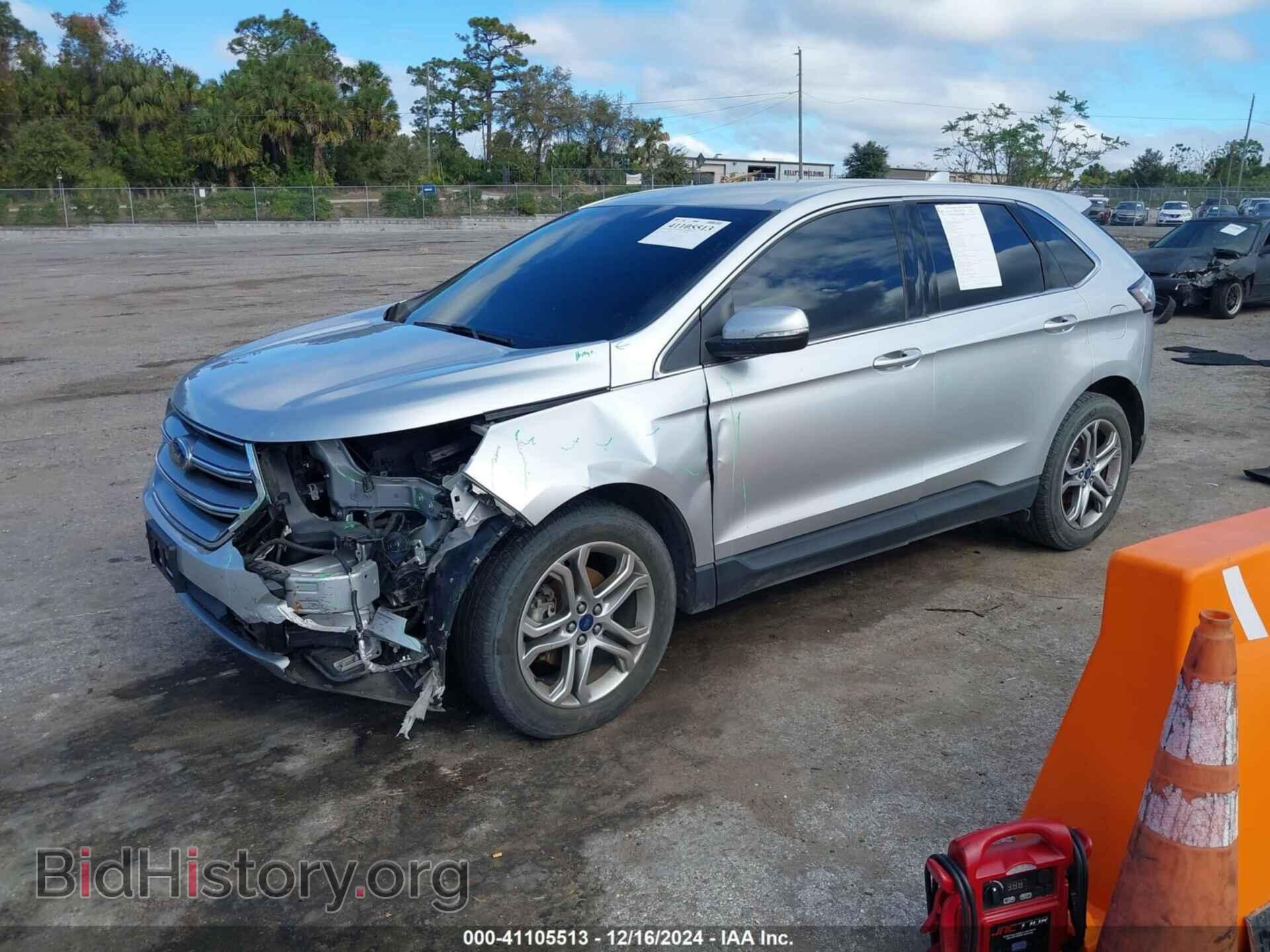 2016 FORD EDGE - VIN: 2FMPK3K97GBB30125 - Photo 2