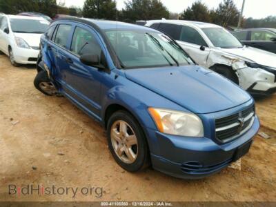 2007 Dodge CALIBER SXT, blue — VIN 1B3HB48B07D219331, IAAI