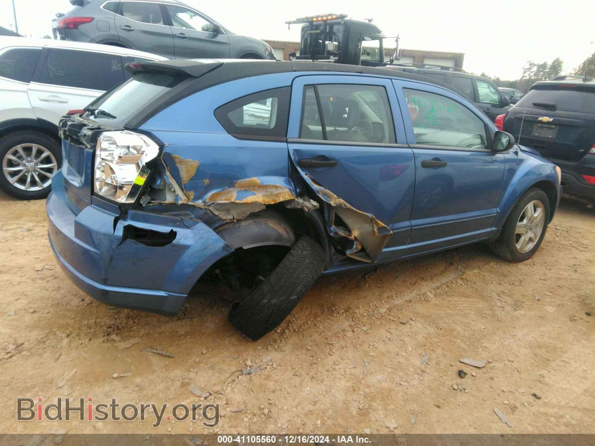 2007 DODGE CALIBER - VIN: 1B3HB48B07D219331 - Photo 4
