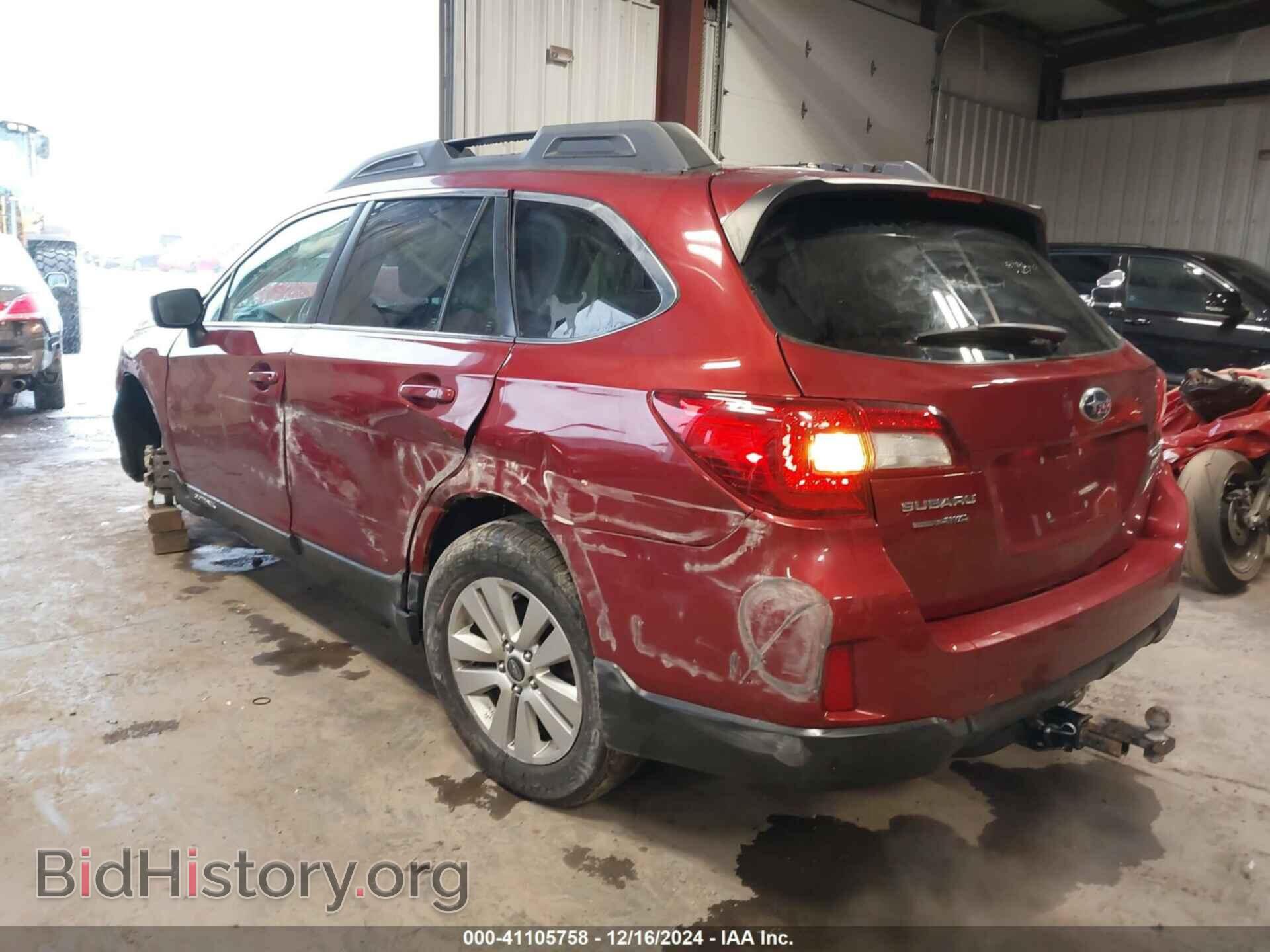 2015 SUBARU OUTBACK - VIN: 4S4BSACC5F3224916 - Фото 3