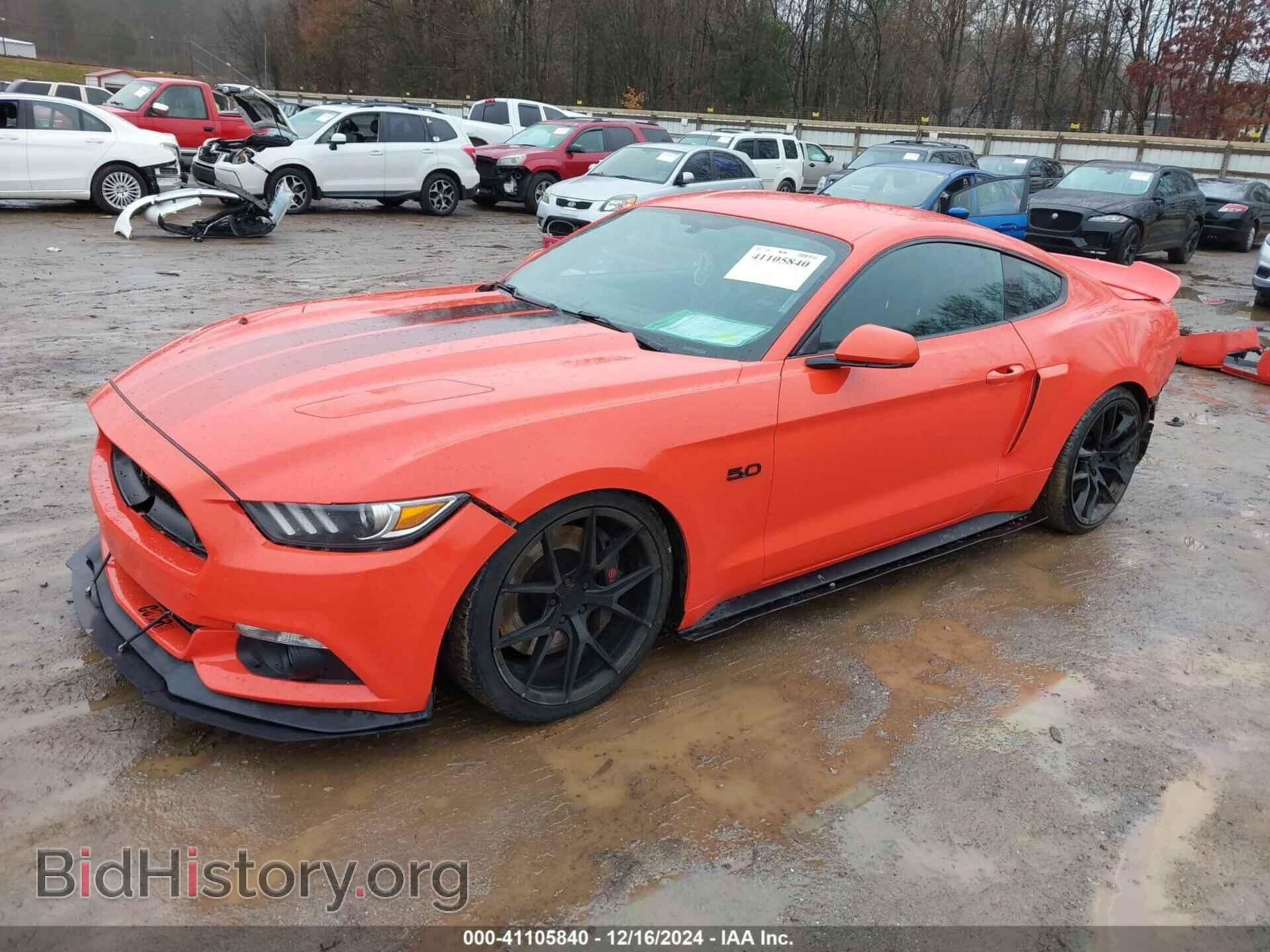 2016 FORD MUSTANG - VIN: 1FA6P8CF1G5245008 - Фото 2