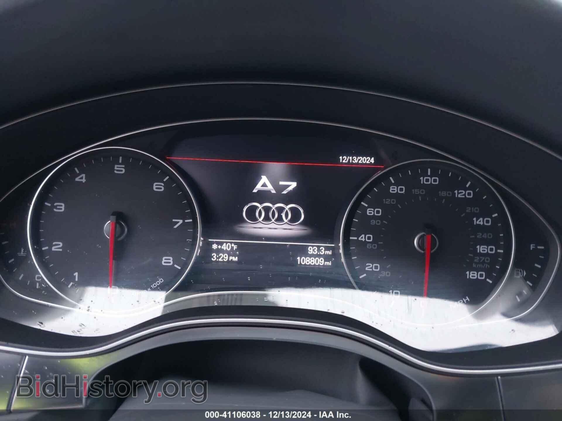 2013 AUDI A7 - VIN: WAU3GAFC7DN156803 - Фото 7