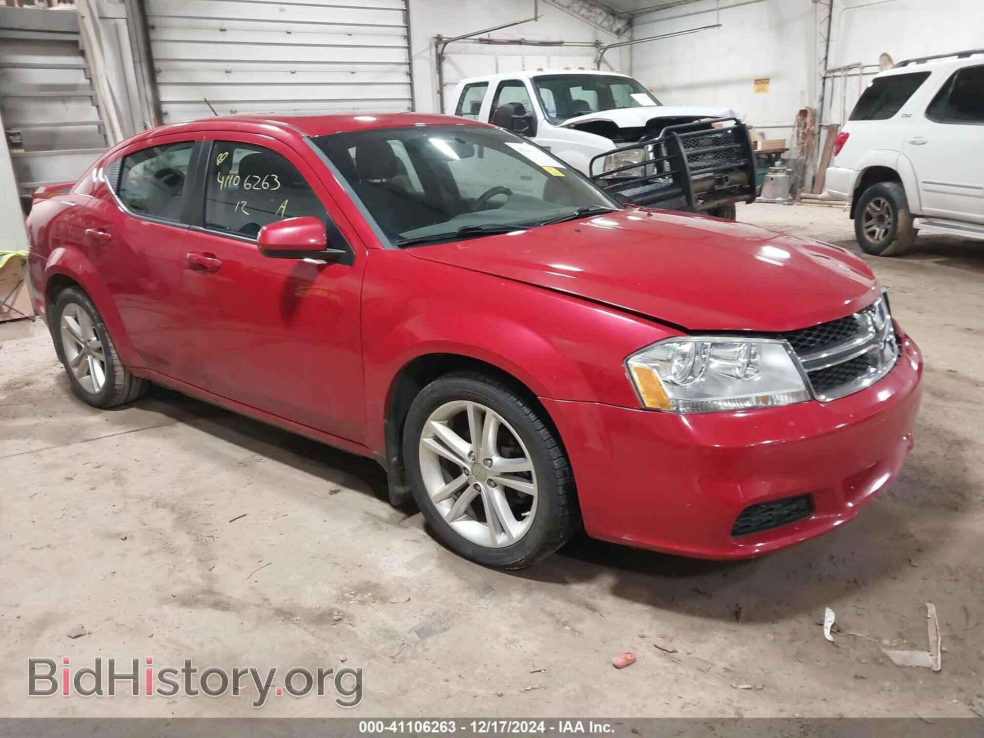 Photo 1C3CDZCB8CN313828 - DODGE AVENGER 2012