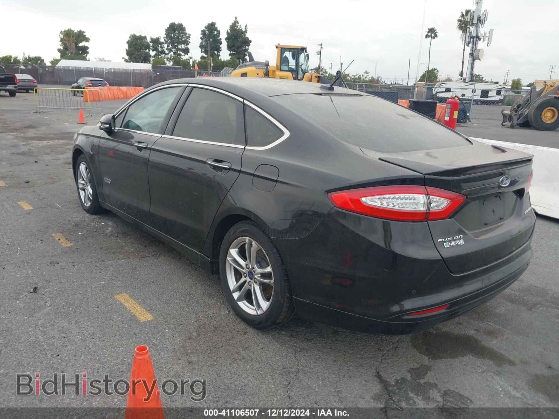 2016 FORD FUSION ENERGI - VIN: 3FA6P0SUXGR320626 - Фото 3