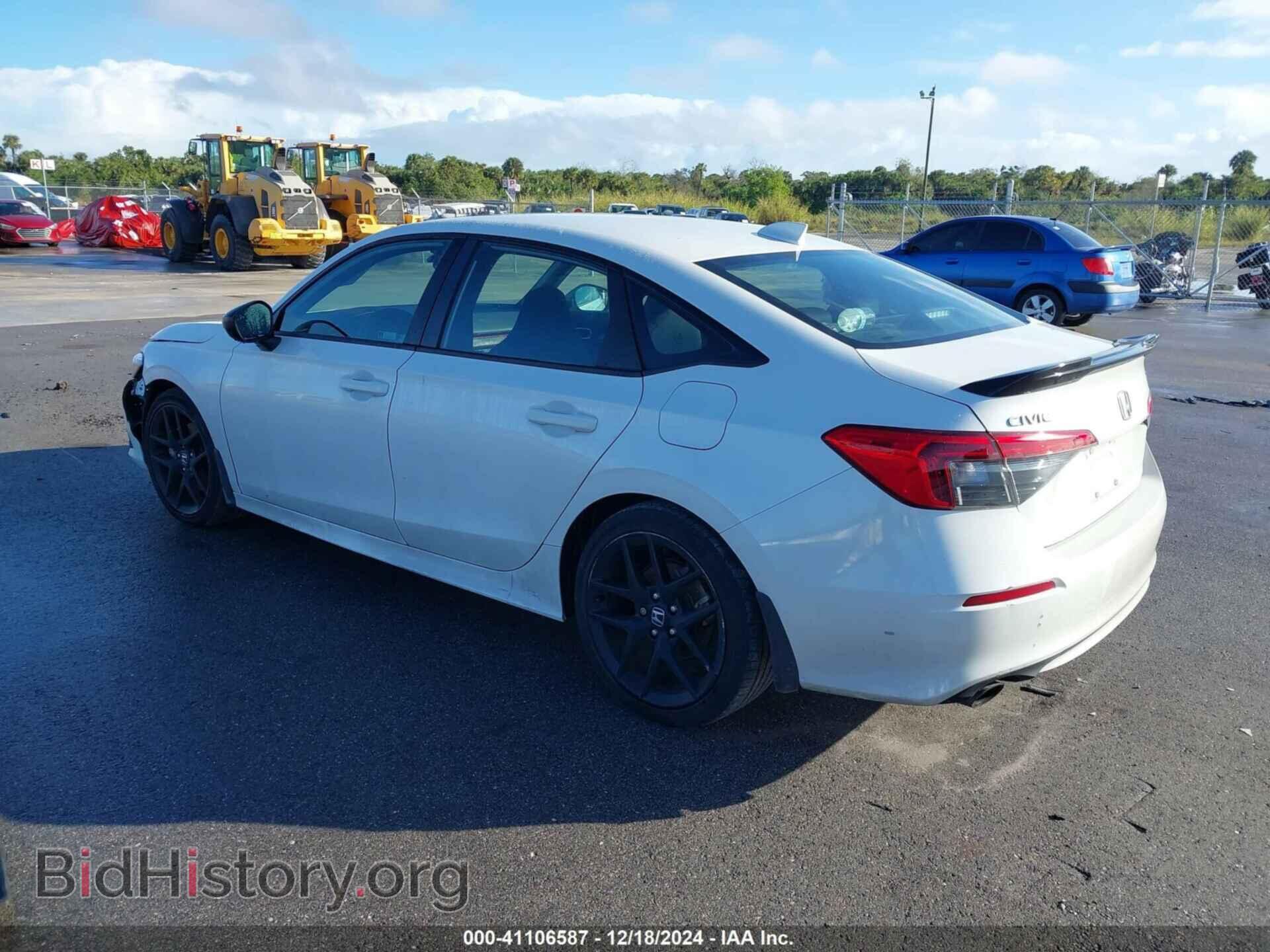 2022 HONDA CIVIC - VIN: 2HGFE1E57NH472674 - Фото 3