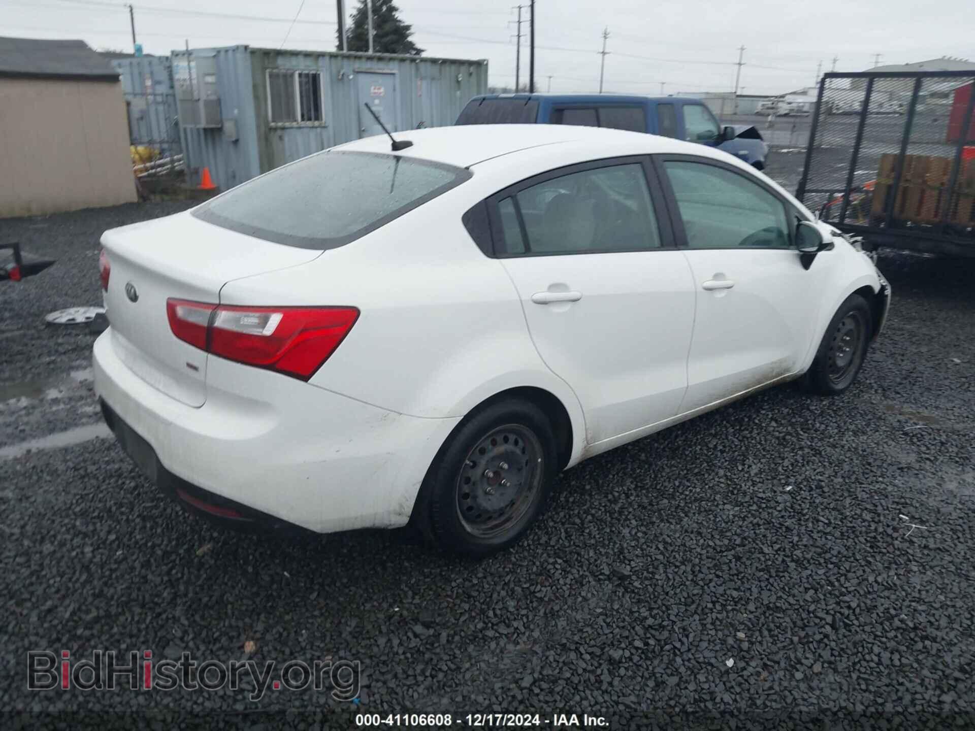 2015 KIA RIO - VIN: KNADM4A34F6429196 - Фото 4