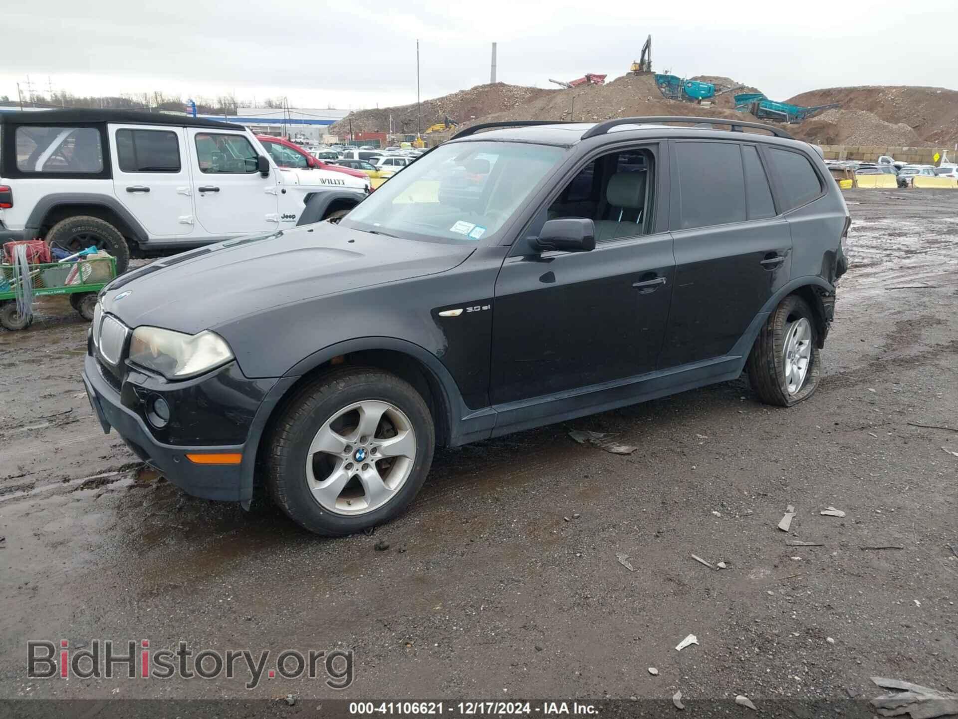 2007 BMW X3 - VIN: WBXPC93497WF17495 - Фото 2