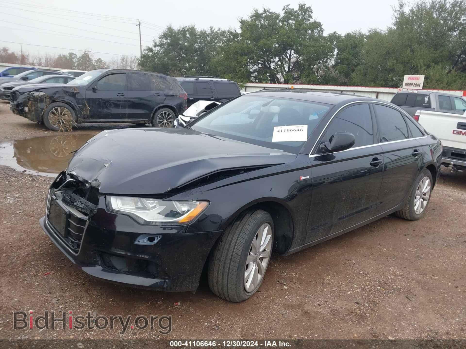 2012 AUDI A6 - VIN: WAUFGAFC7CN075117 - Фото 2