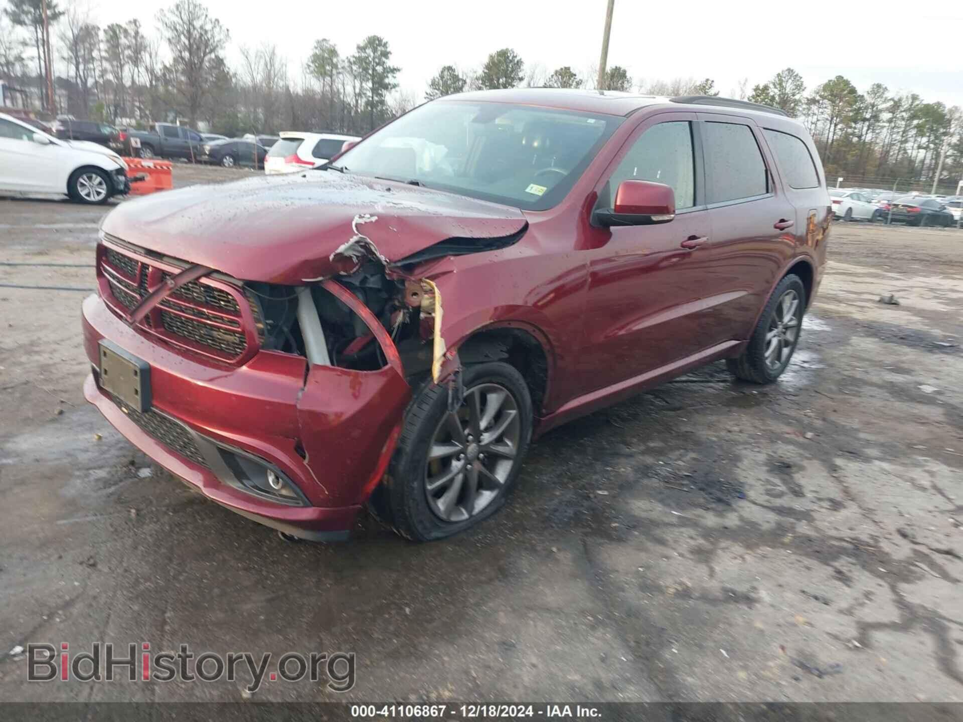 2017 DODGE DURANGO - VIN: 1C4RDJDG8HC622199 - Фото 2