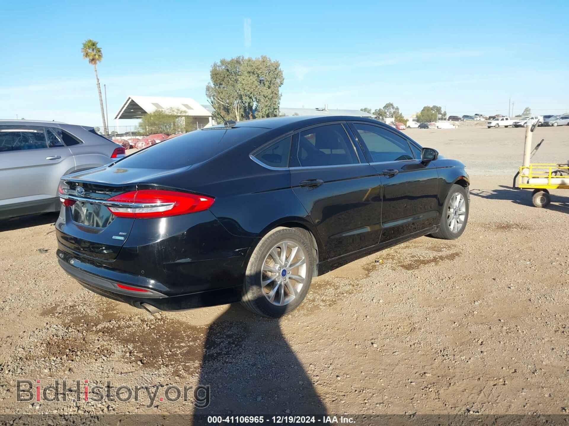 2017 FORD FUSION - VIN: 3FA6P0HD7HR140707 - Фото 4
