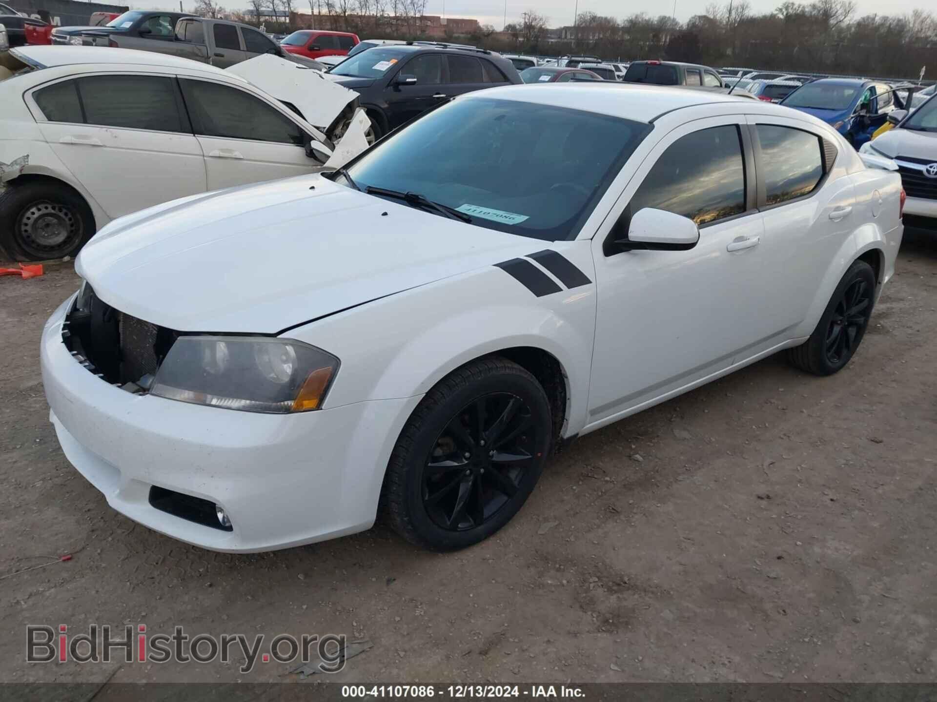 2013 DODGE AVENGER - VIN: 1C3CDZCB1DN720939 - Фото 2