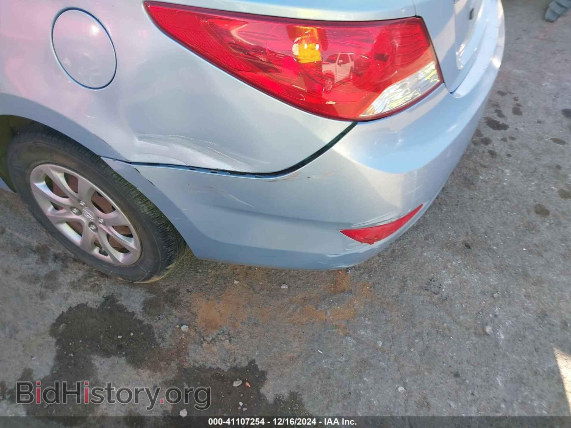 2013 HYUNDAI ACCENT - VIN: KMHCT4AE7DU535567 - Фото 6
