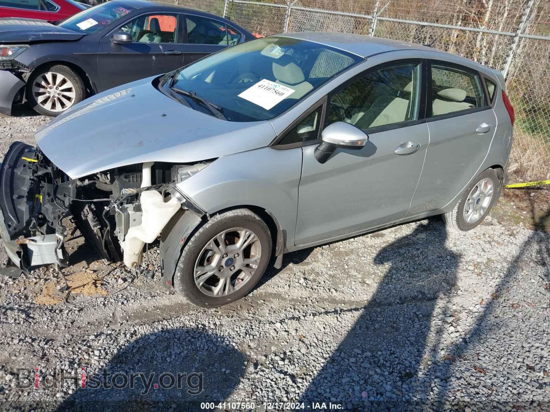 2014 FORD FIESTA - VIN: 3FADP4EJ2EM234723 - Фото 2