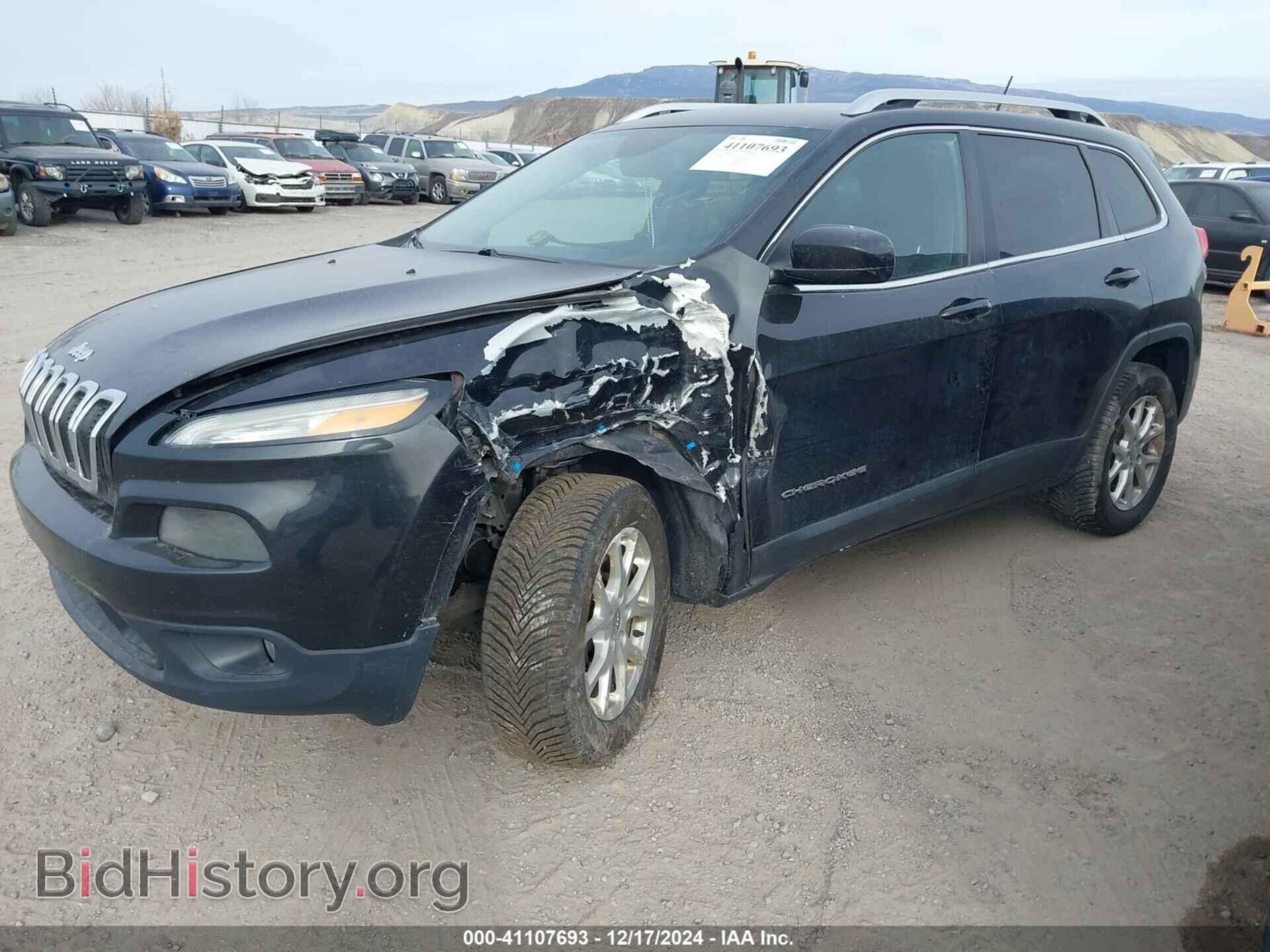 2014 JEEP CHEROKEE - VIN: 1C4PJMCS4EW266643 - Фото 2