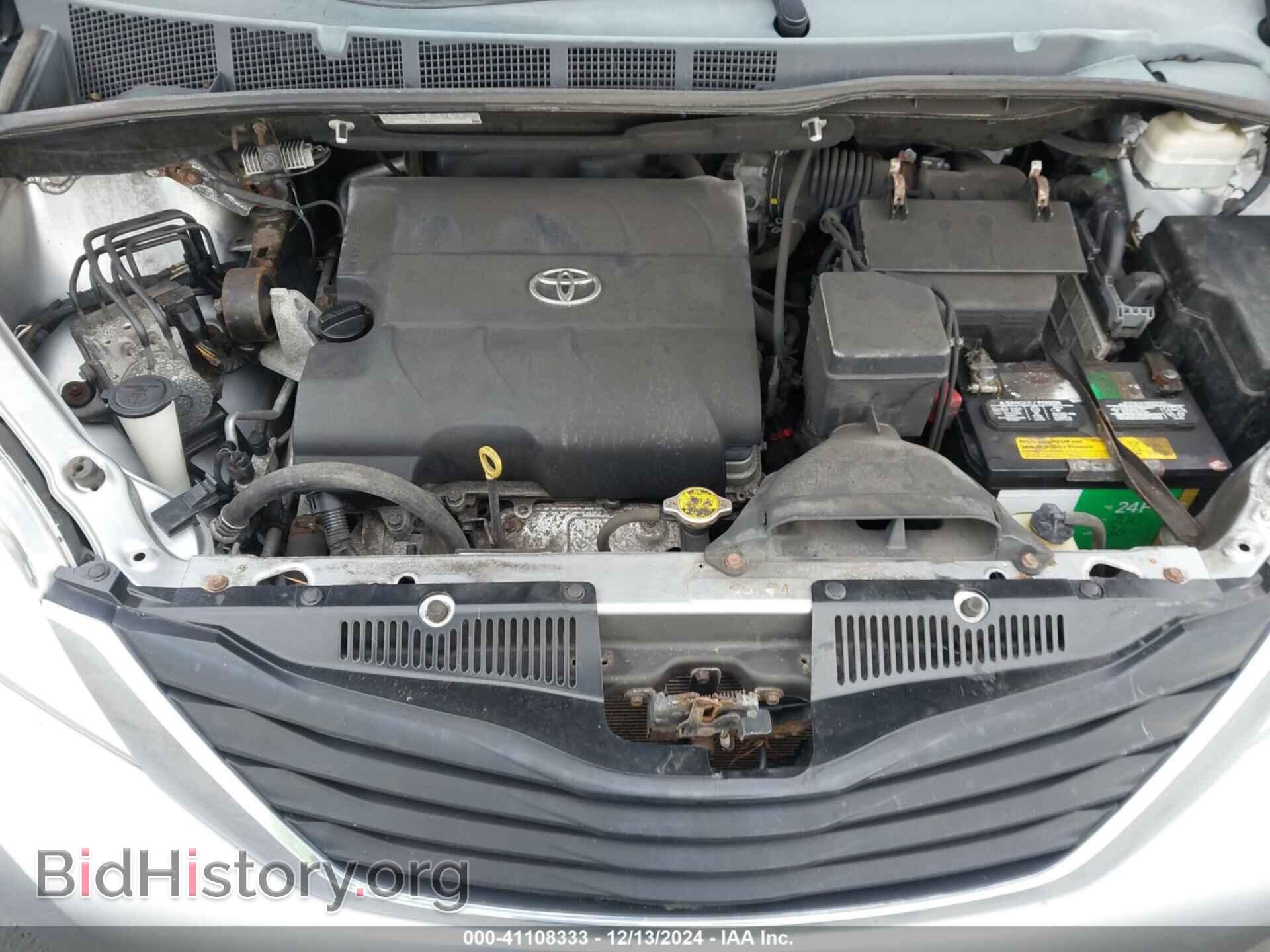 2013 TOYOTA SIENNA - VIN: 5TDKK3DC8DS400528 - Фото 10
