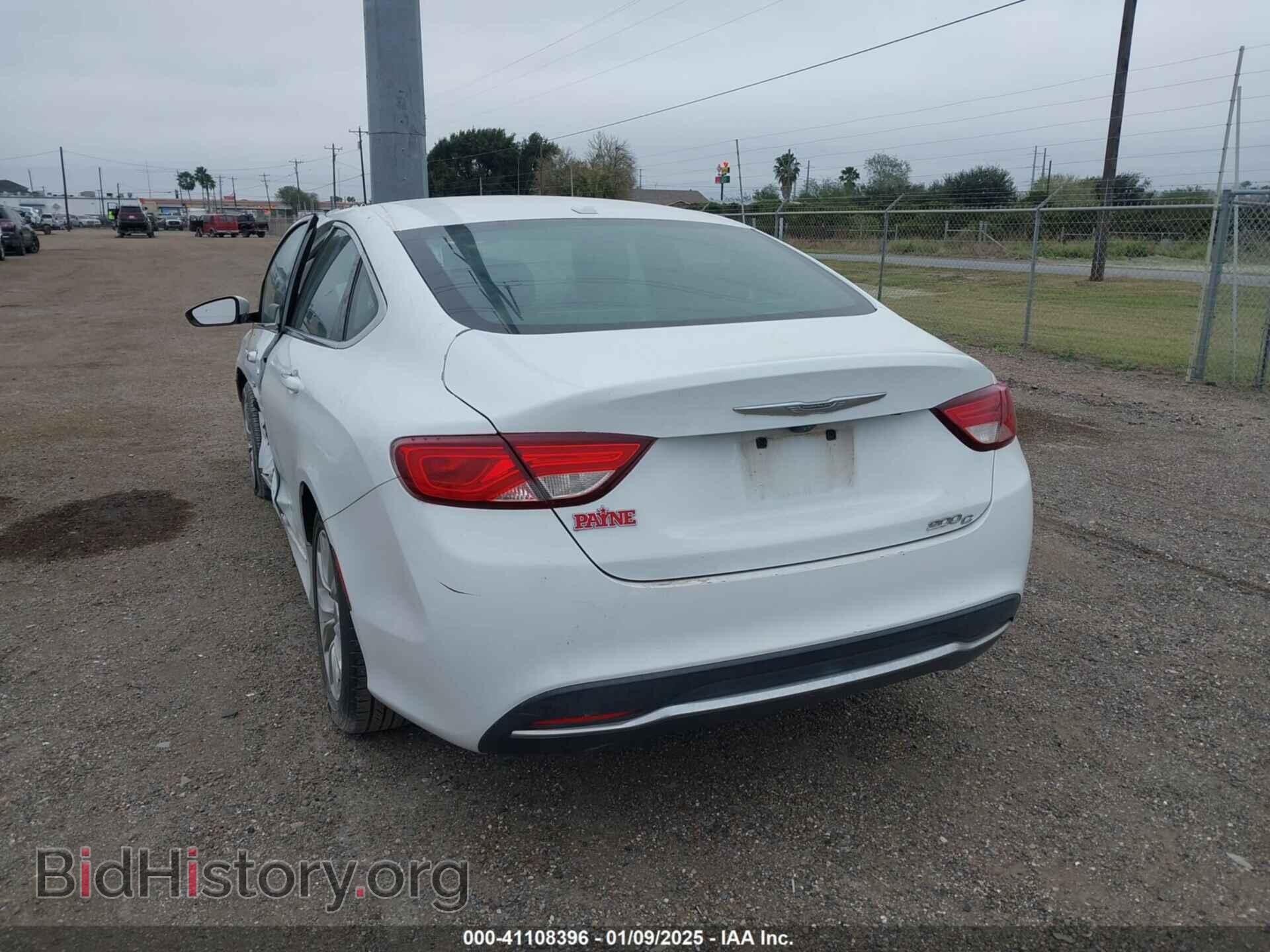 2015 CHRYSLER 200 - VIN: 1C3CCCCB9FN544595 - Фото 3