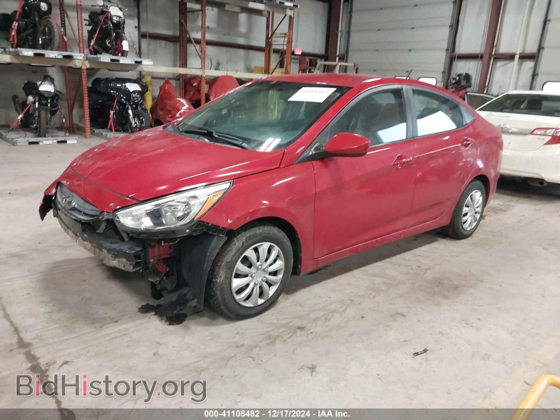 2017 HYUNDAI ACCENT - VIN: KMHCT4AEXHU308511 - Фото 2