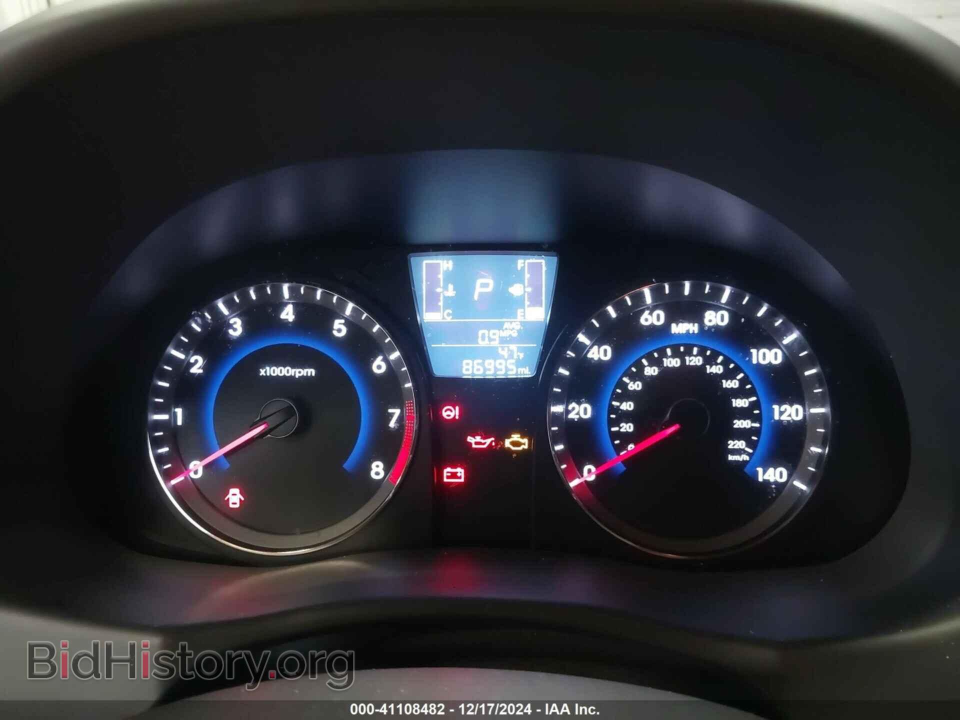 2017 HYUNDAI ACCENT - VIN: KMHCT4AEXHU308511 - Фото 7