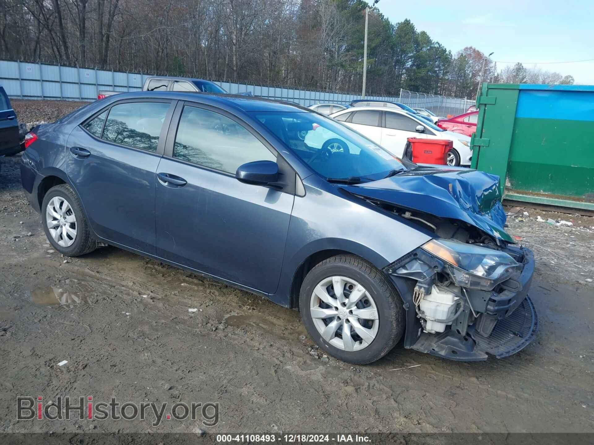 Фотография 2T1BURHE6FC479895 - TOYOTA COROLLA 2015