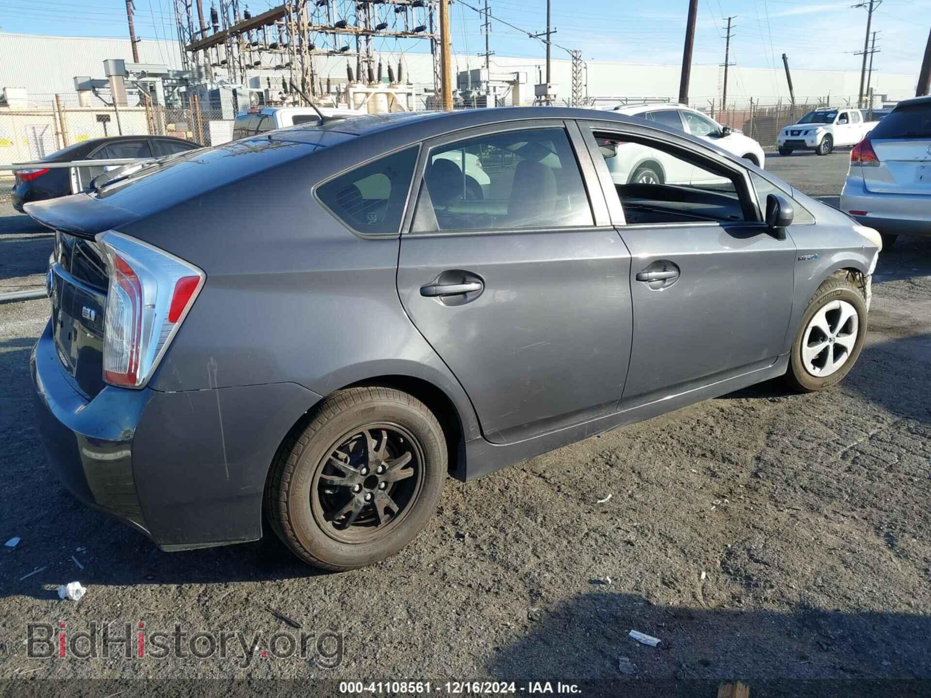 2013 TOYOTA PRIUS - VIN: JTDKN3DU5D5682083 - Фото 4