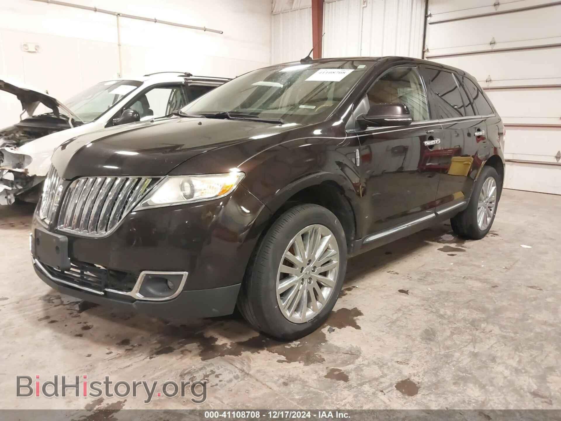 2013 LINCOLN MKX - VIN: 2LMDJ8JK8DBL08857 - Фото 2