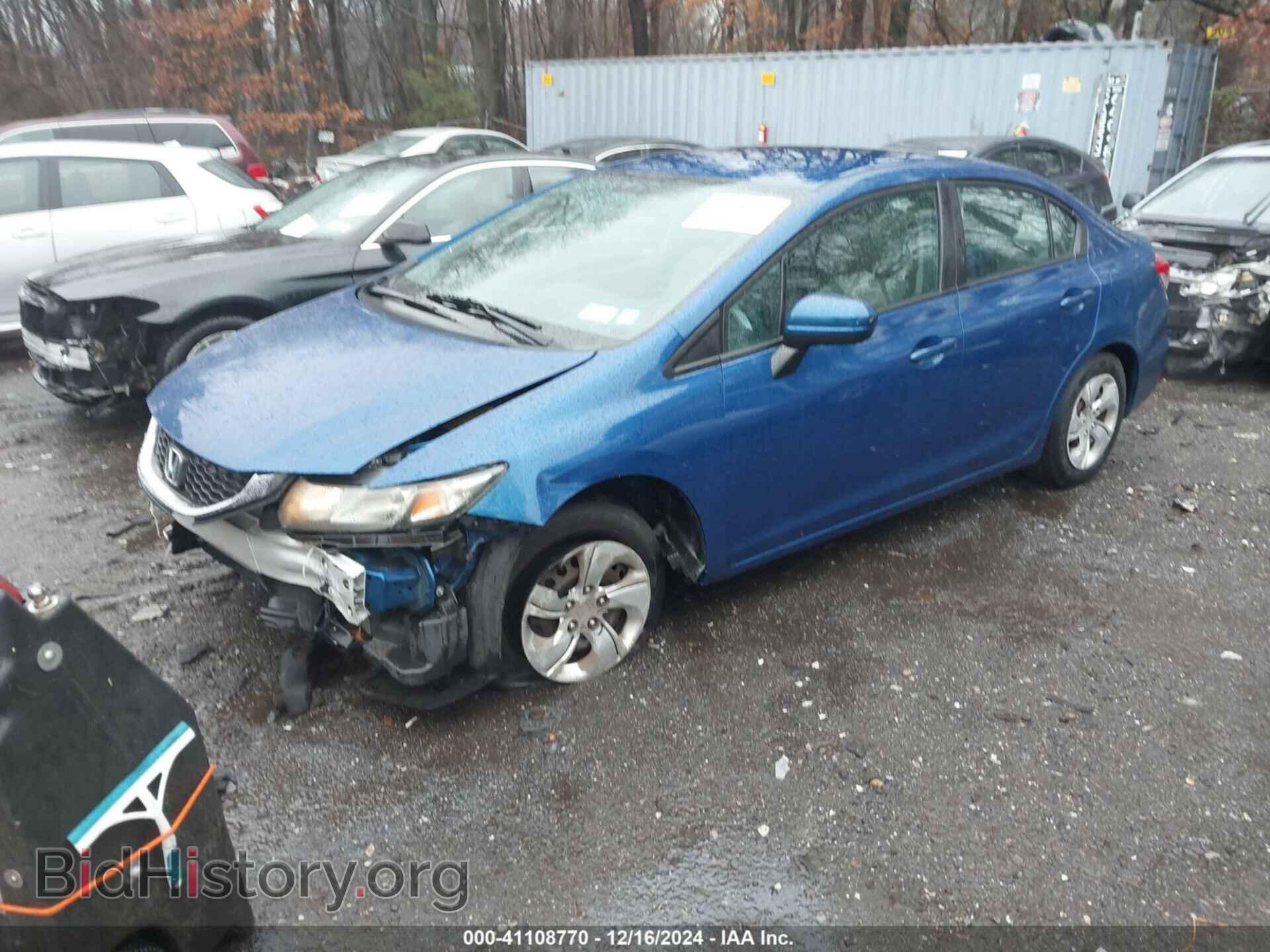 2014 HONDA CIVIC - VIN: 19XFB2F54EE242601 - Фото 2