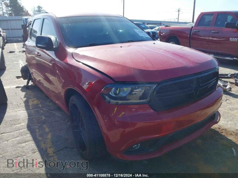 2017 Dodge DURANGO GT RWD (VIN 1C4RDHDG6HC628978) — photo 1 of 17, IAAI, damage: rear