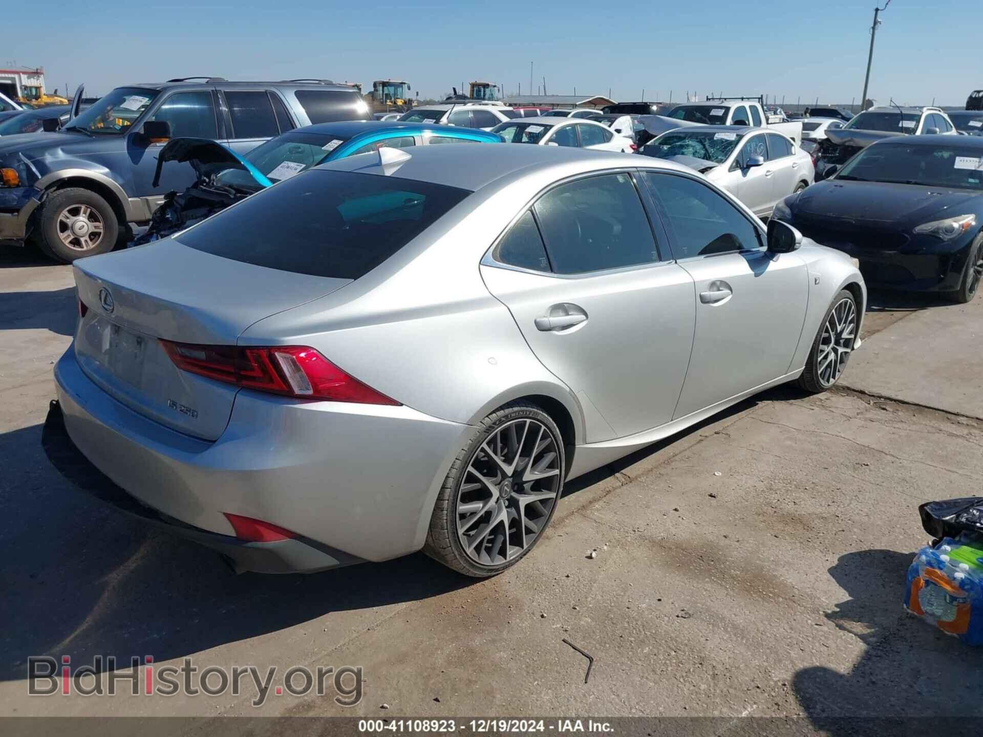 2014 LEXUS IS 250 - VIN: JTHBF1D29E5015629 - Фото 4