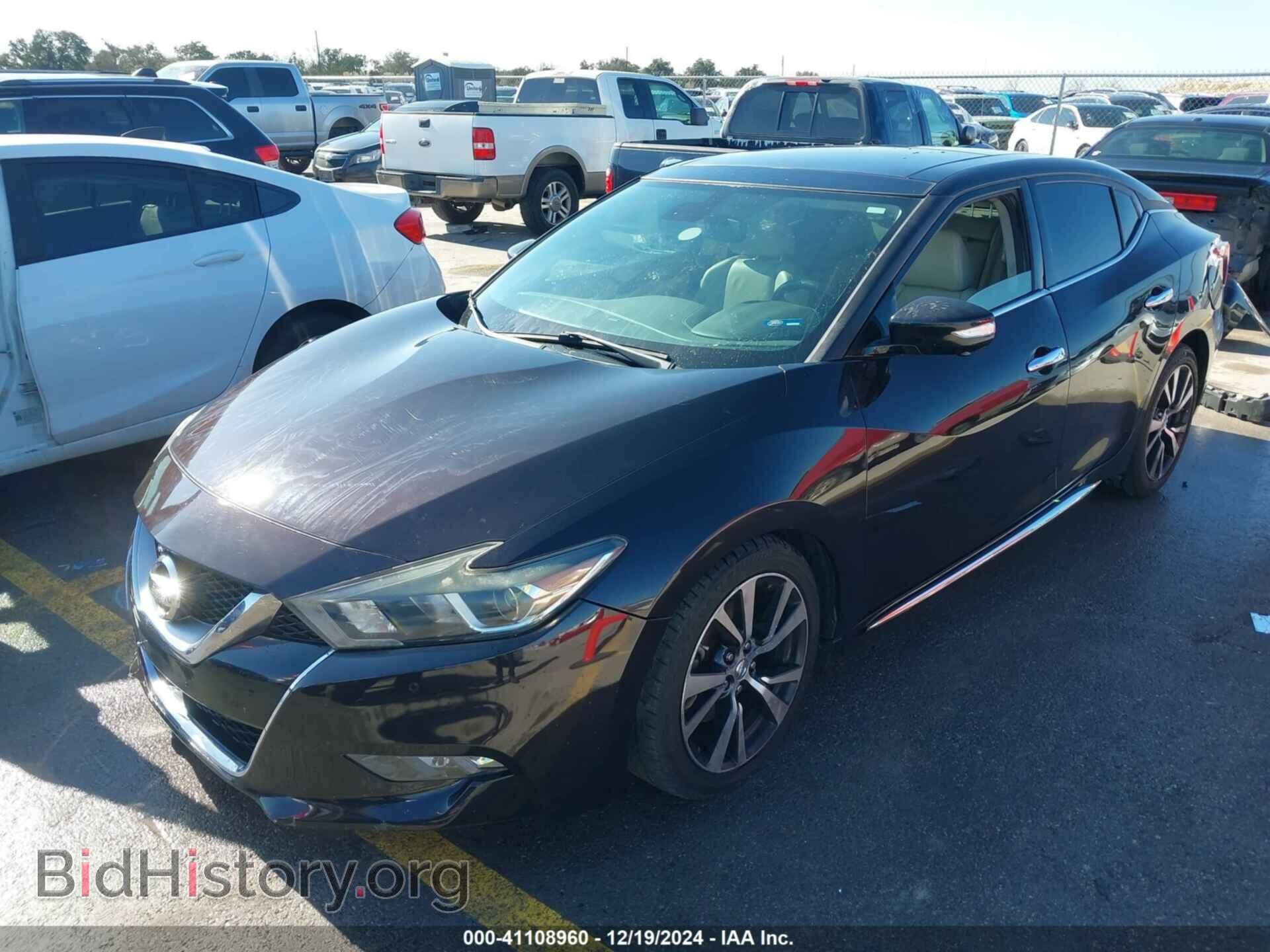 2016 NISSAN MAXIMA - VIN: 1N4AA6AP2GC413231 - Фото 2