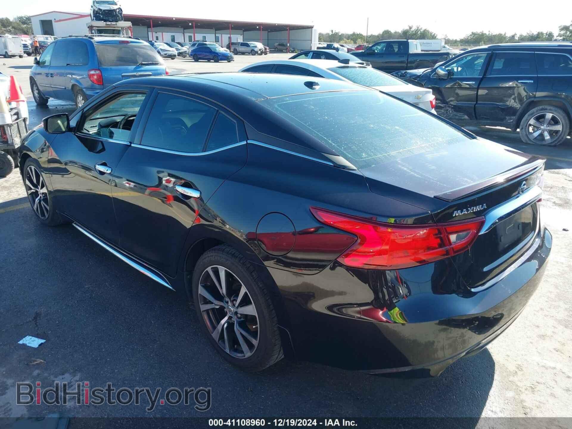 2016 NISSAN MAXIMA - VIN: 1N4AA6AP2GC413231 - Фото 3