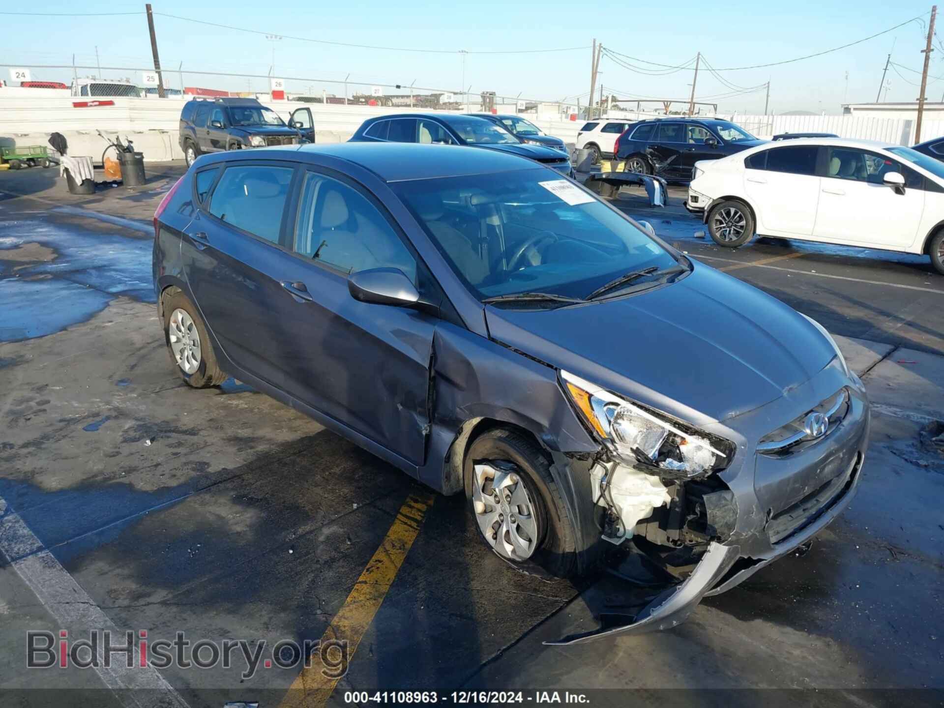 Фотография KMHCT5AE8FU201038 - HYUNDAI ACCENT 2015