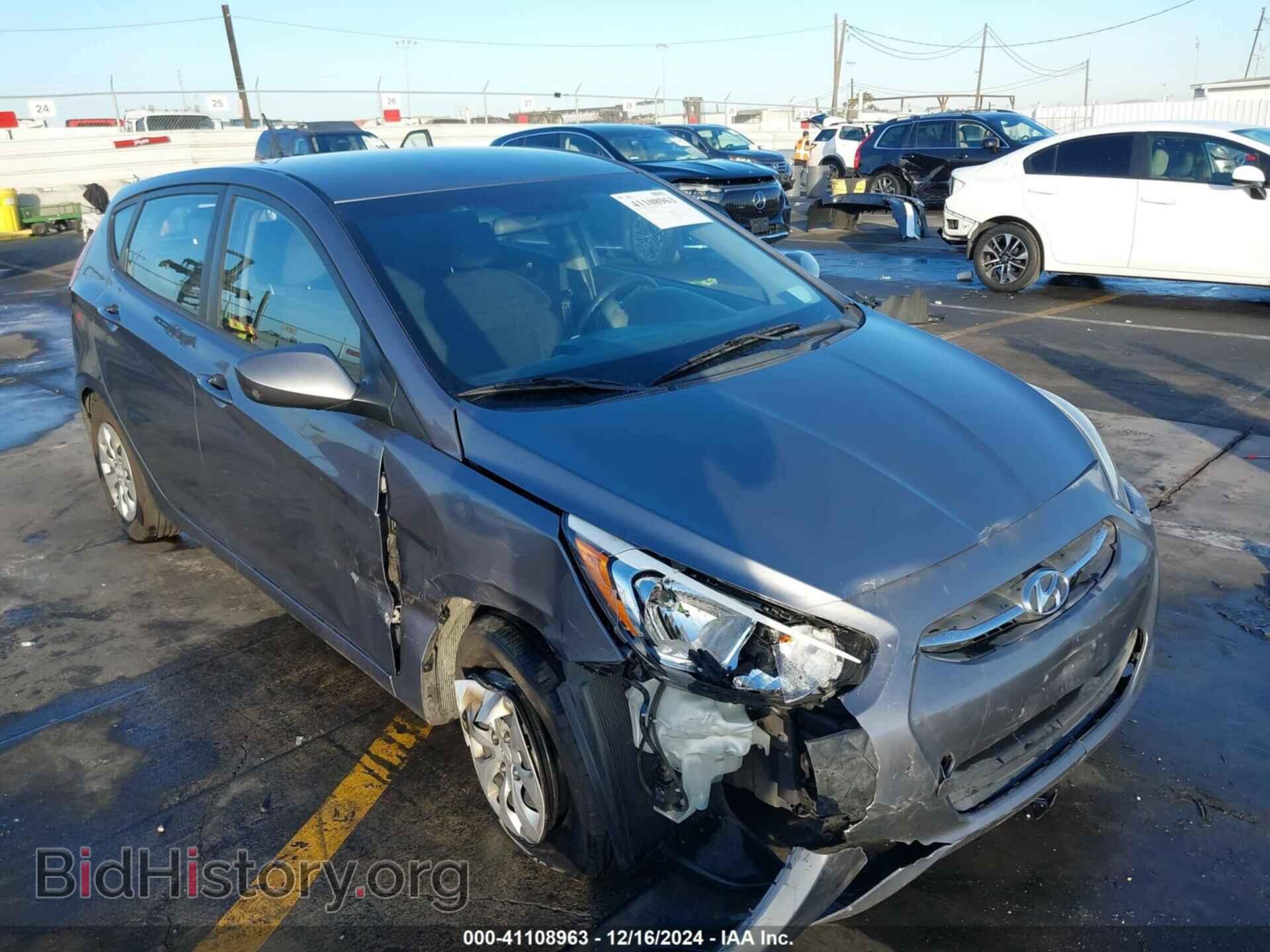 2015 HYUNDAI ACCENT - VIN: KMHCT5AE8FU201038 - Фото 6