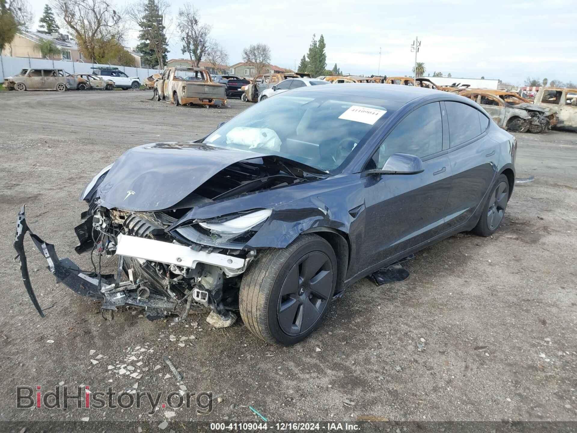 2022 TESLA MODEL 3 - VIN: 5YJ3E1EA4NF374433 - Фото 2