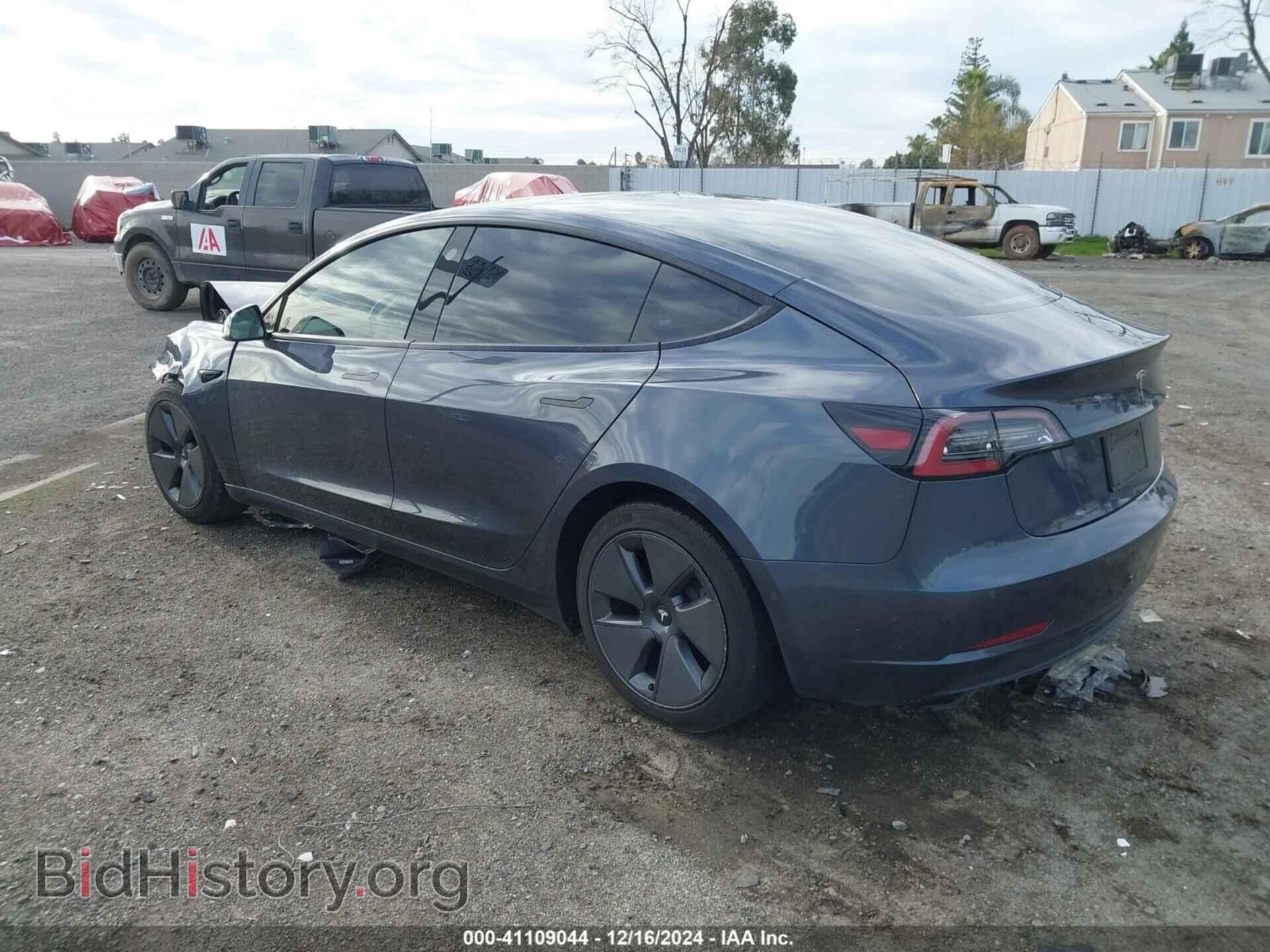 2022 TESLA MODEL 3 - VIN: 5YJ3E1EA4NF374433 - Фото 3