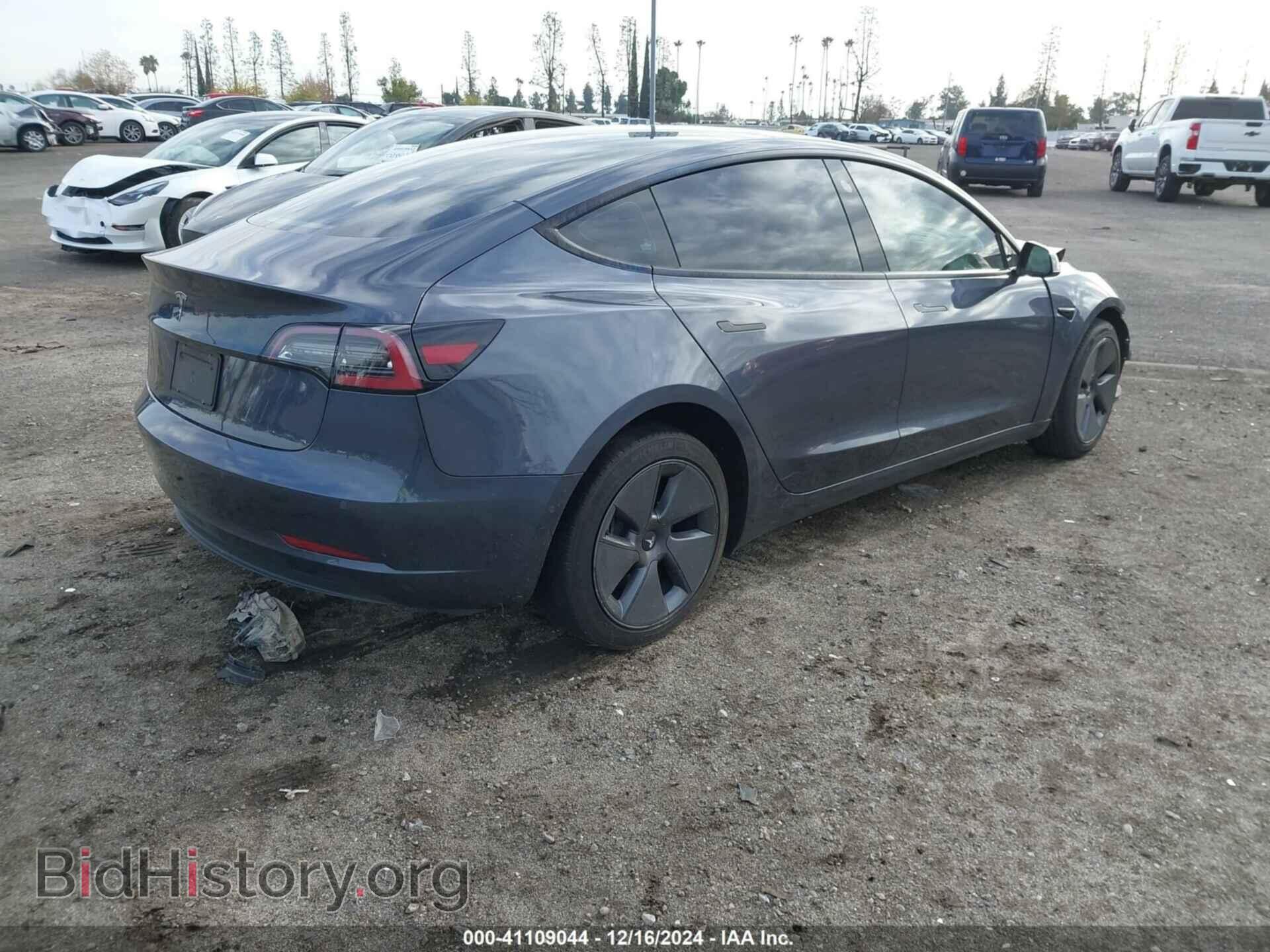2022 TESLA MODEL 3 - VIN: 5YJ3E1EA4NF374433 - Фото 4
