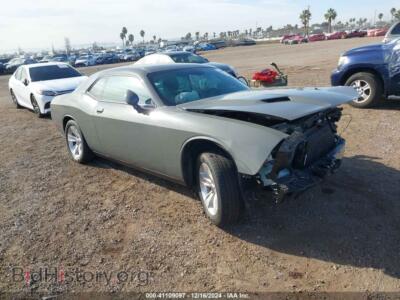 2023 Dodge CHALLENGER SXT, gray — VIN 2C3CDZAG9PH610460, IAAI