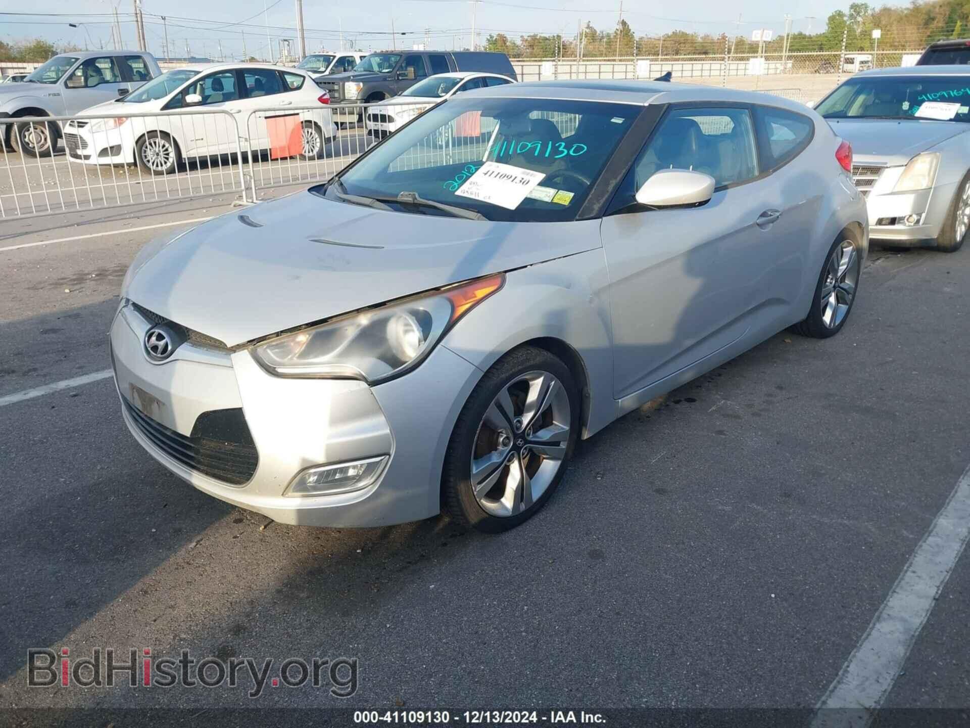 2012 HYUNDAI VELOSTER - VIN: KMHTC6AD6CU047471 - Фото 2