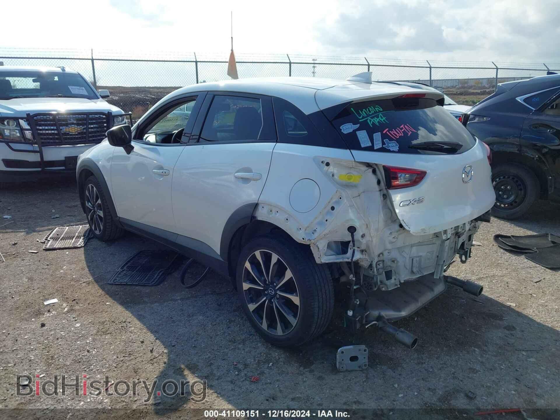 2019 MAZDA CX-3 - VIN: JM1DKDC70K1459487 - Фото 3