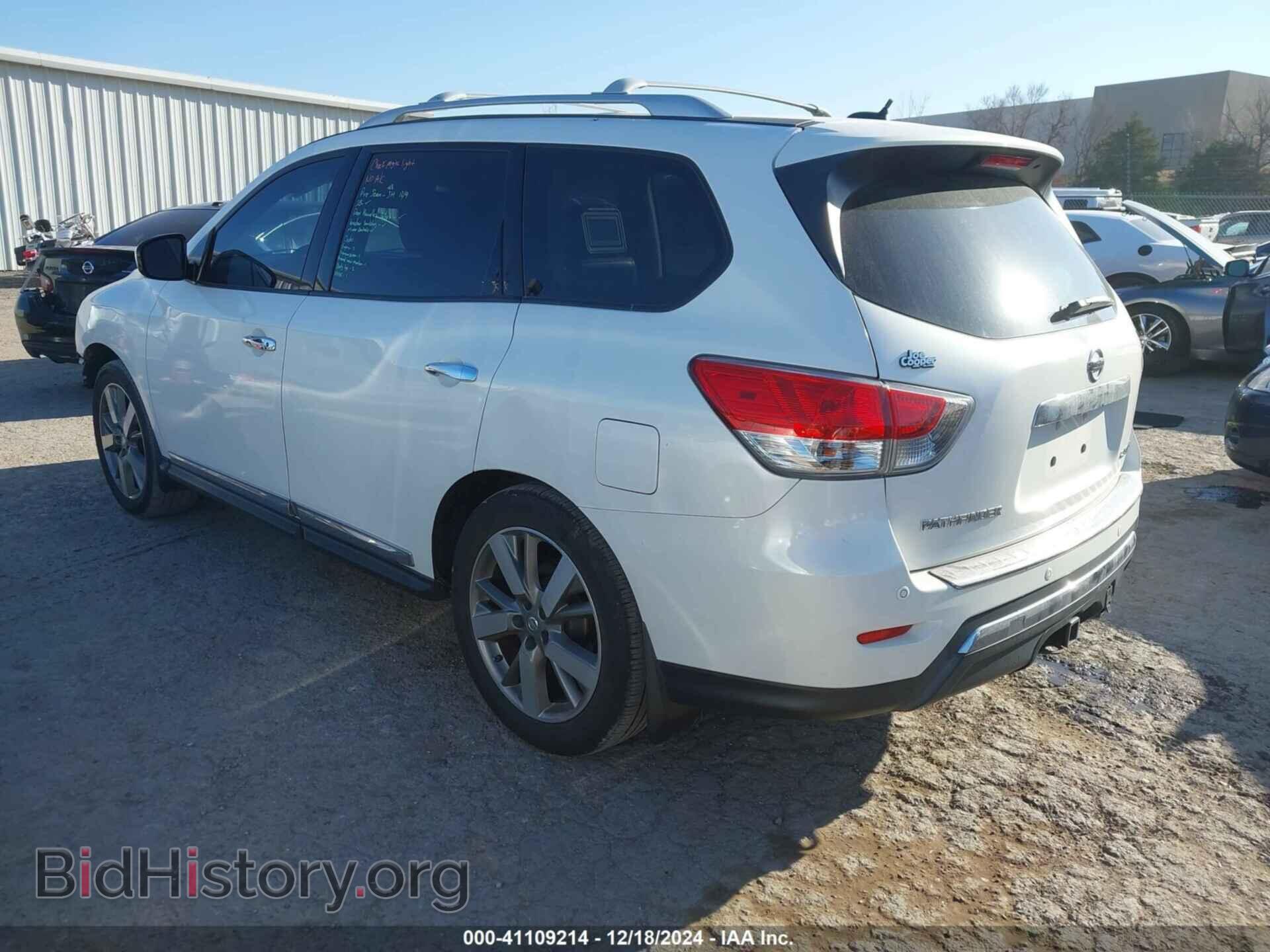 2014 NISSAN PATHFINDER - VIN: 5N1AR2MN5EC626866 - Фото 3