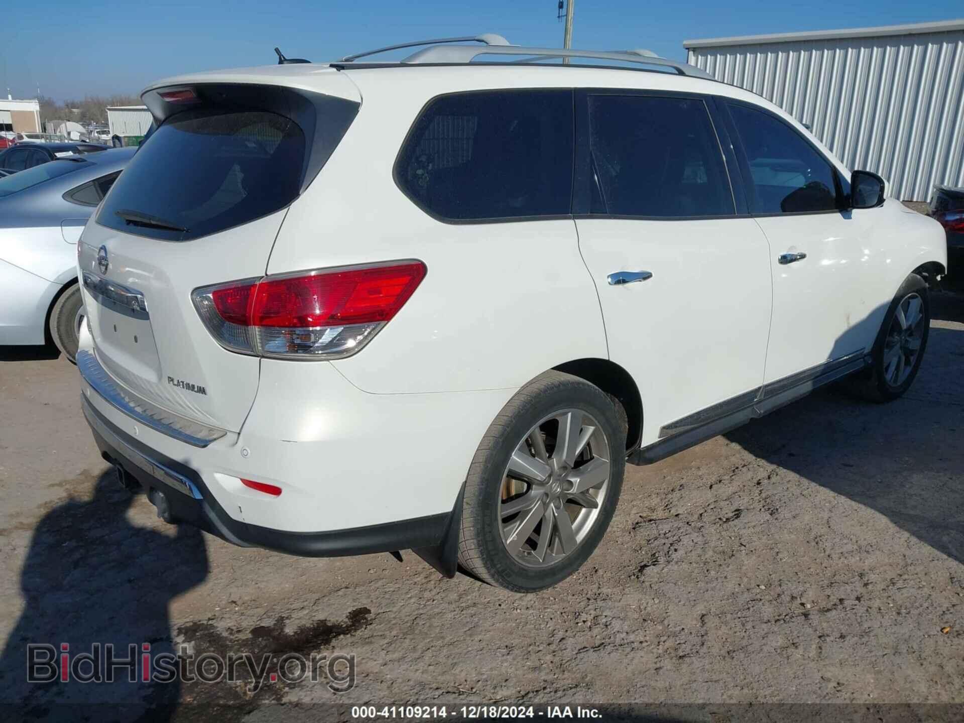 2014 NISSAN PATHFINDER - VIN: 5N1AR2MN5EC626866 - Фото 4