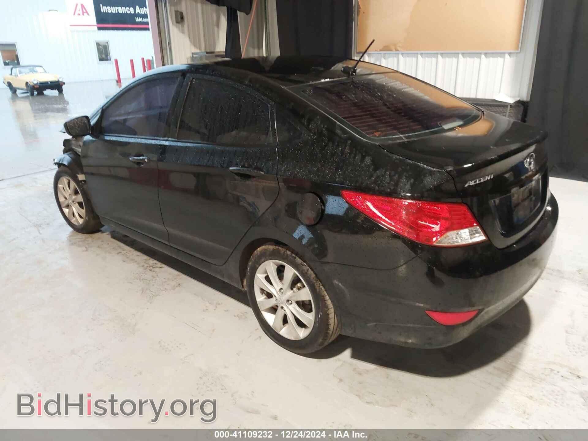2012 HYUNDAI ACCENT - VIN: KMHCU4AE5CU264259 - Фото 3