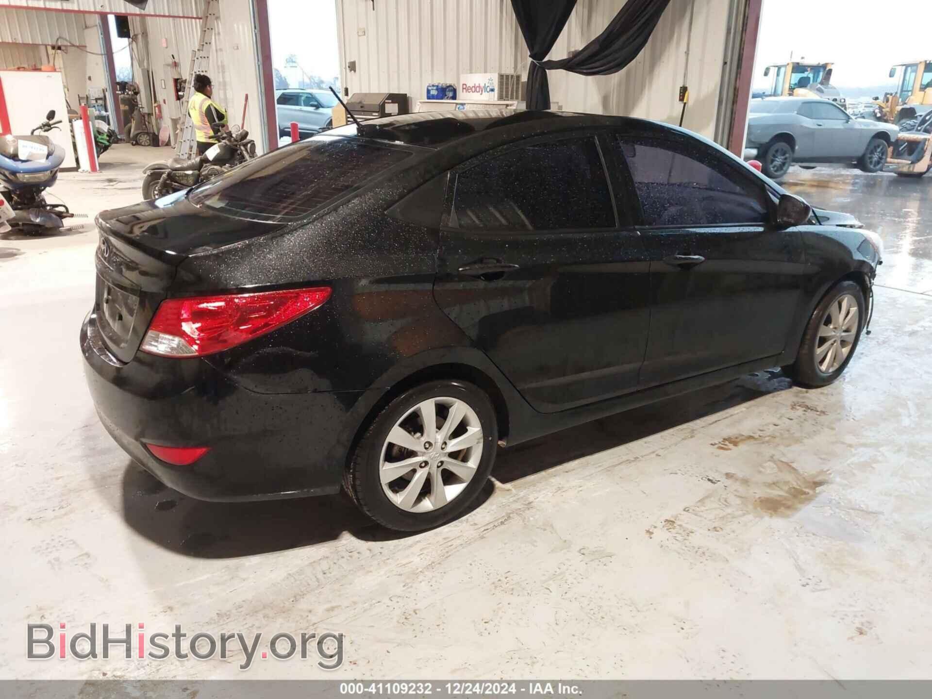 2012 HYUNDAI ACCENT - VIN: KMHCU4AE5CU264259 - Фото 4