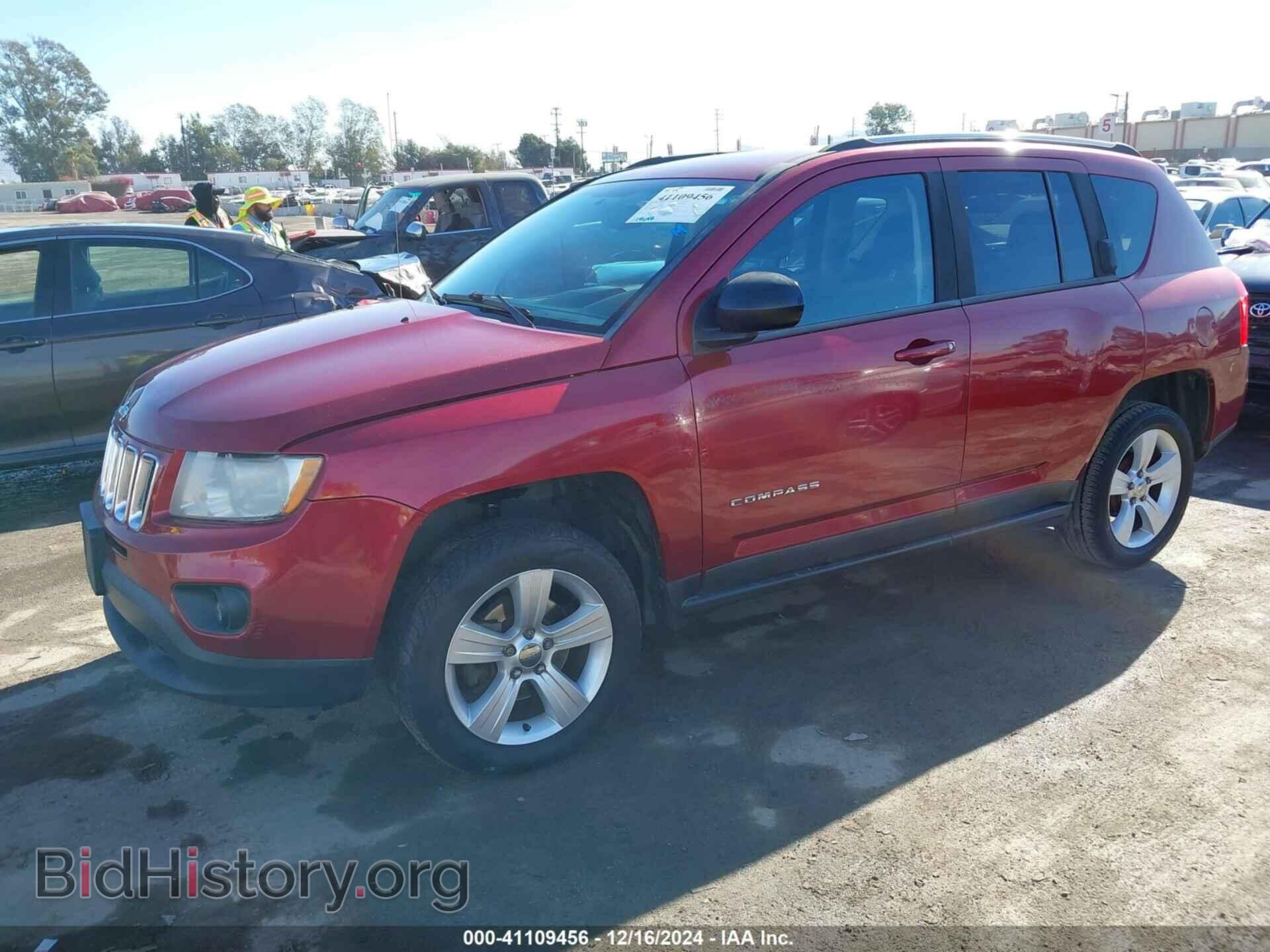 2013 JEEP COMPASS - VIN: 1C4NJCBB0DD238268 - Фото 2