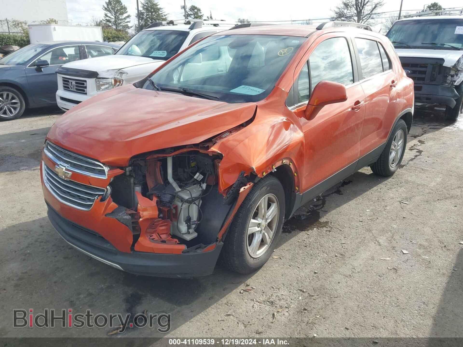 2015 CHEVROLET TRAX - VIN: KL7CJLSB6FB226192 - Фото 2