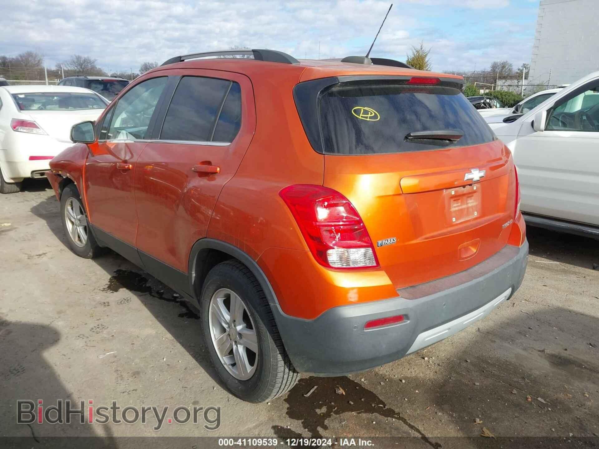 2015 CHEVROLET TRAX - VIN: KL7CJLSB6FB226192 - Фото 3