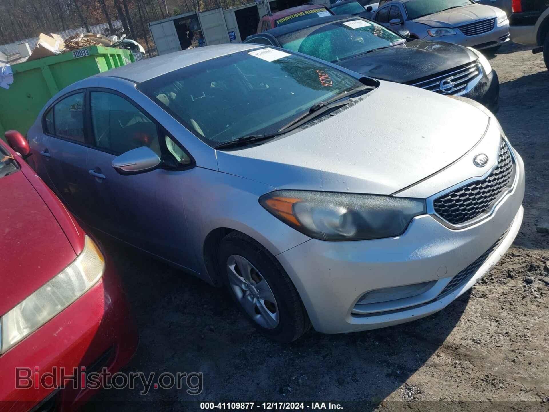 Photo KNAFX4A67F5427927 - KIA FORTE 2015