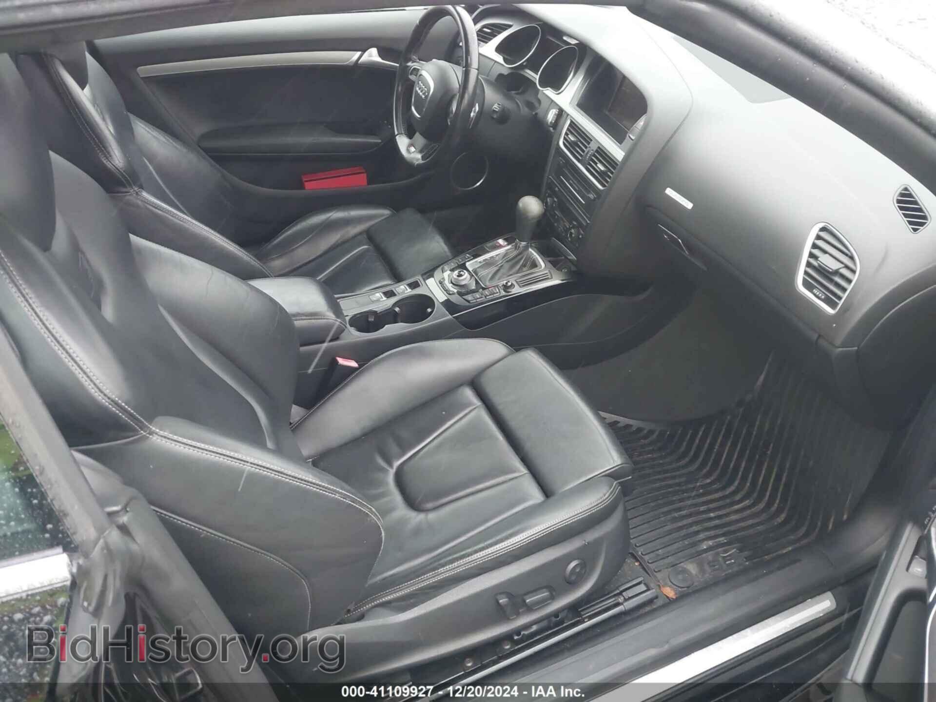 2011 AUDI S5 - VIN: WAUCGAFH9BN005194 - Фото 5