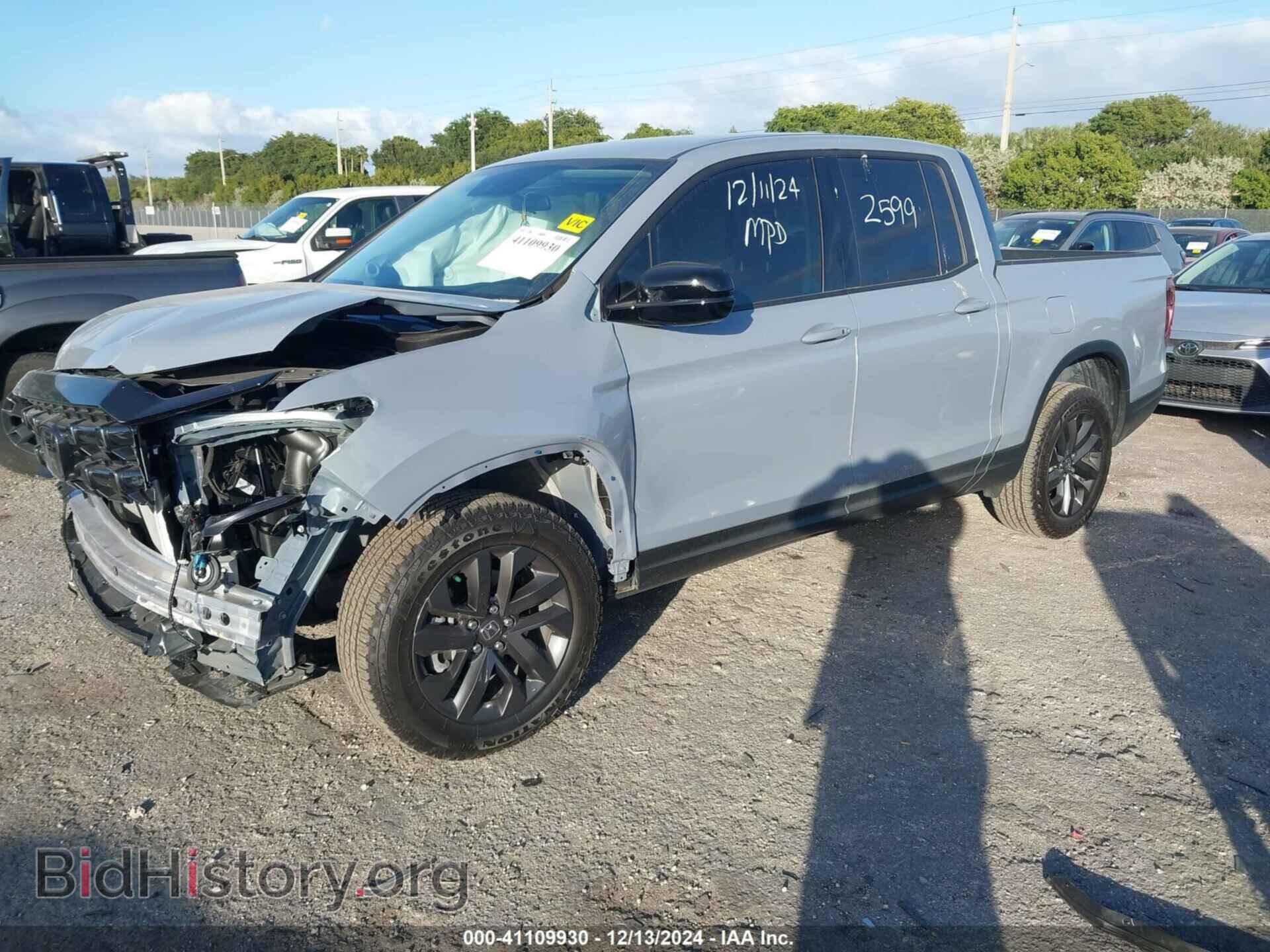 2024 HONDA RIDGELINE - VIN: 5FPYK3F18RB032599 - Фото 2