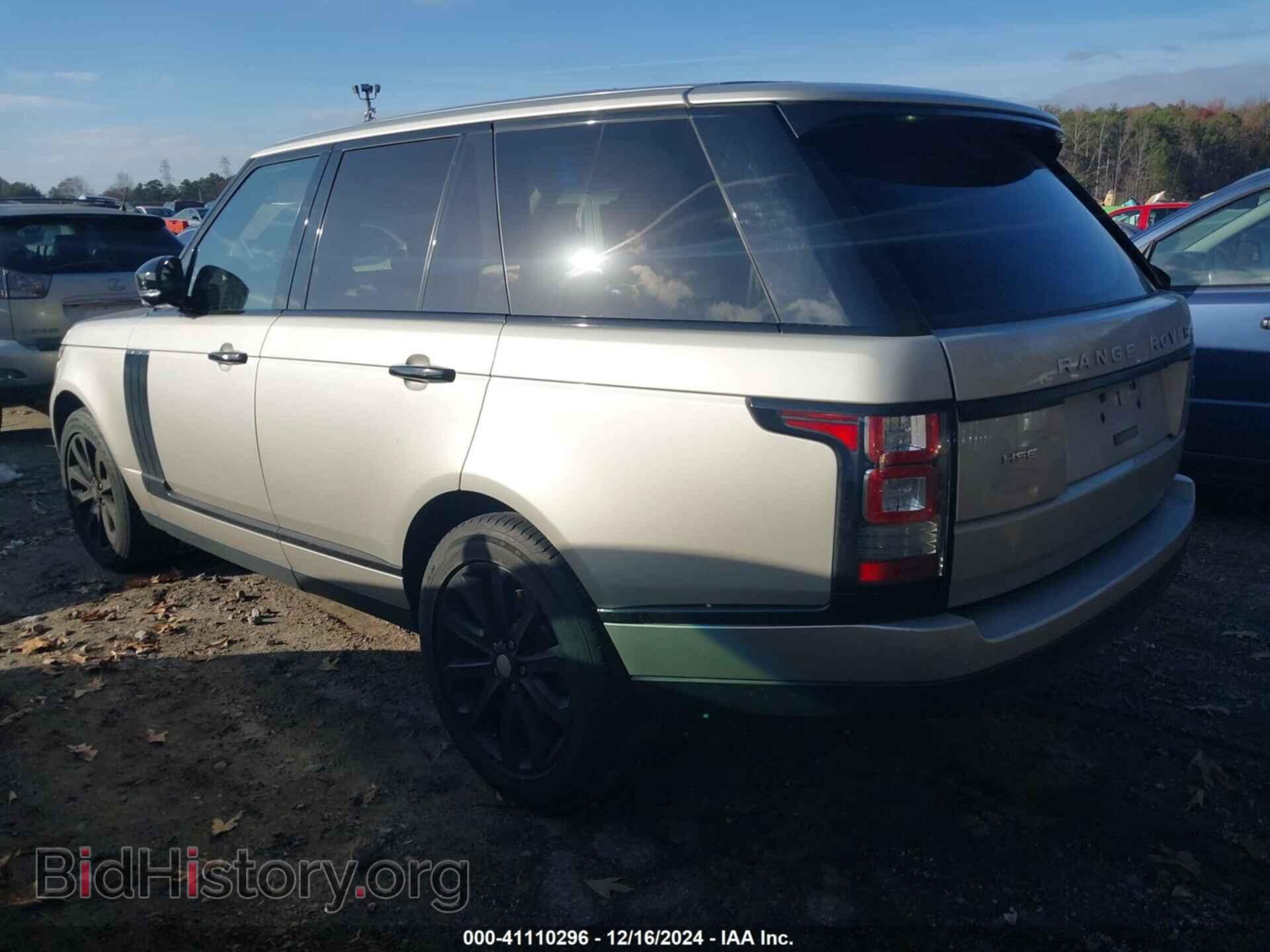 2014 LAND ROVER RANGE ROVER - VIN: SALGS2WF8EA157866 - Фото 3