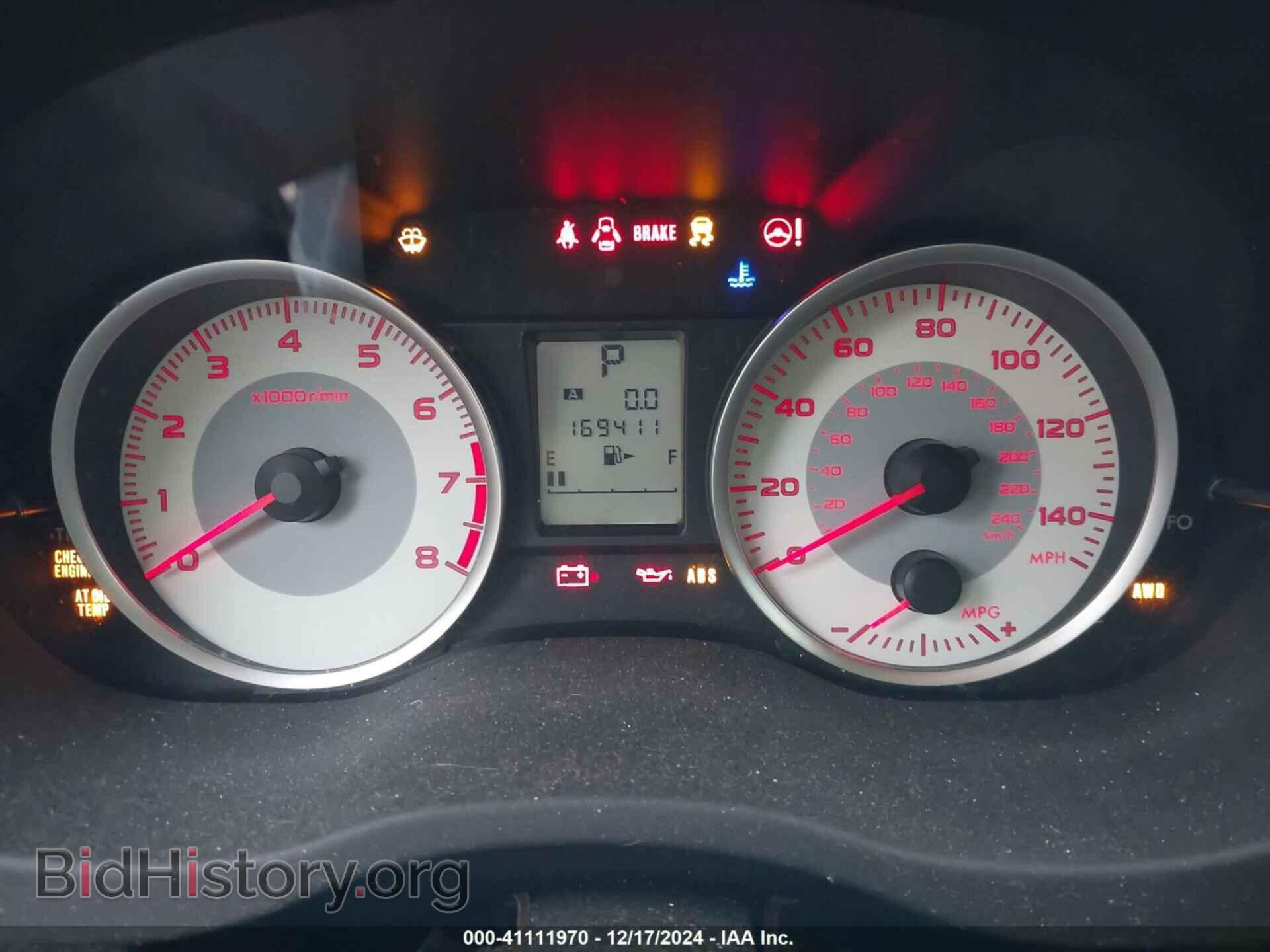 2012 SUBARU IMPREZA - VIN: JF1GJAC63CH018876 - Фото 7